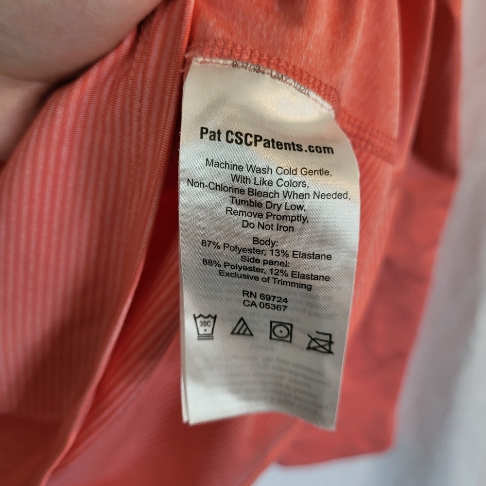 Columbia Women's Peach 1/4 Zip Athletic Collar Long Sleeve Small UWOT - Picture 6 of 10